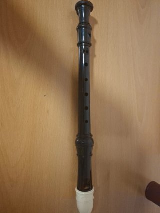 Flauta barroca oscura