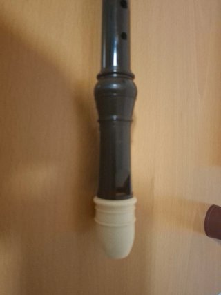 Flauta barroca oscura