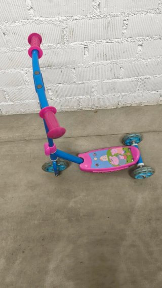 Patinete infantil 3 ruedas Peppa Pig