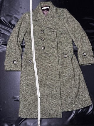 Cappotto Marella donna verde oliva