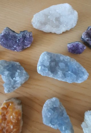 Lotto 12 Geodi e Druzze Minerali
