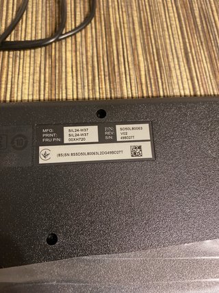 Teclado Lenovo Negro Nuevo