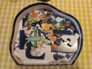 Puzzle Astronauta y Gato Espacial 3+ Años