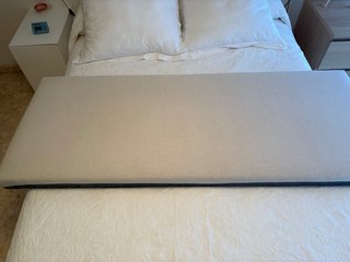 Cabecero de Lino Beige 150x60x8 cm