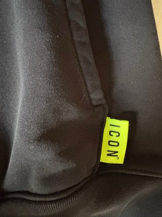 Felpa Icon Dsquared2 Nera Taglia M