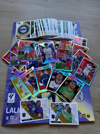 114 Cromos La Liga + Álbum SIN REPETIR