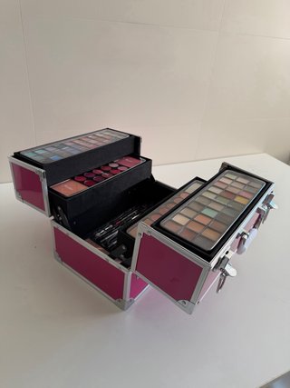 Maletín maquillaje rosa Professional Colors