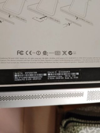 Apple iMac Plata