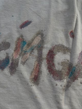 T-shirt Balenciaga bianca con logo