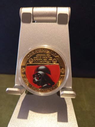 Moneda Star Wars Darth Vader Conmemorativa
