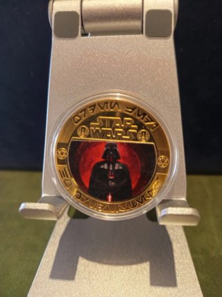 Moneda Star Wars Darth Vader Conmemorativa