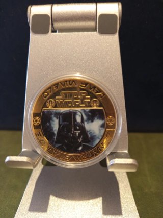 Moneda Star Wars Darth Vader Conmemorativa