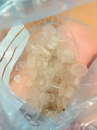 Protectores de tacón transparentes - 3 tamaños