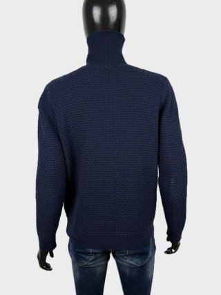 Polo Ralph Lauren Dolcevita Uomo L Blu Navy Cotone