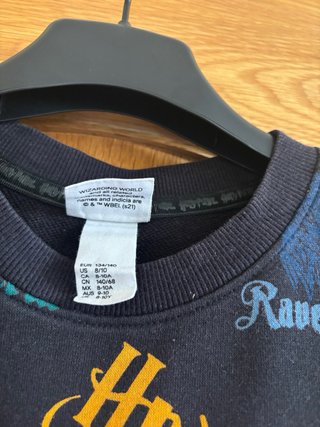 Sudadera H&M Harry Potter Talla 8-10