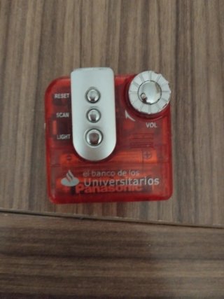 Radio Portátil Panasonic Roja