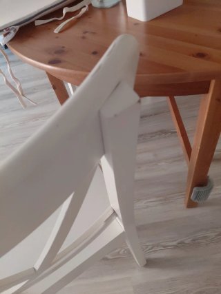 4 Sillas de Comedor de Madera
