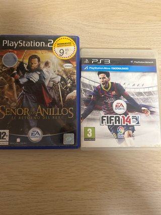 Lote Juegos PS2 y PS3
