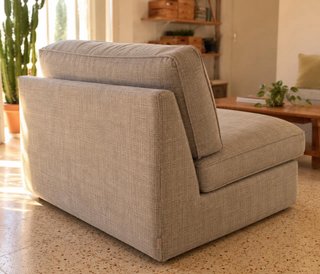 Sofá modular IKEA KIVIK 3 plazas + puff