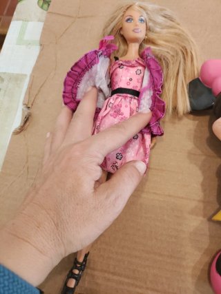 Lote Juguetes Colección Muñeca Barbie y Disney