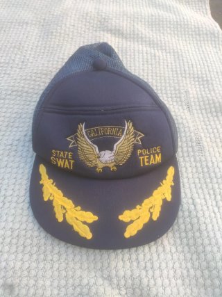 Gorra California SWAT Police Team Vintage
