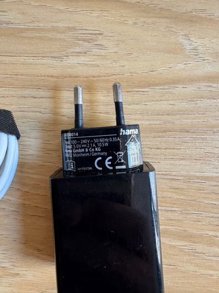 Cargador Hama 2 USB 10,5W + Cable Micro USB