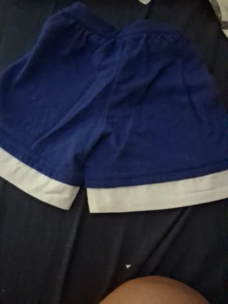 Pantalón fallero azul y blanco T.6