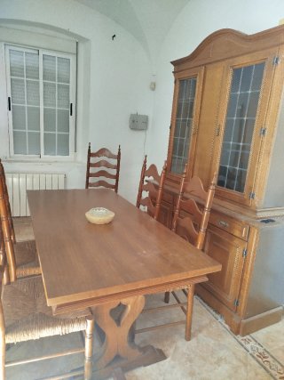 Muebles de salón rústico madera