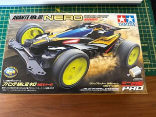 Tamiya Mini 4WD Avante Mk. III Nero (ref. 18627)