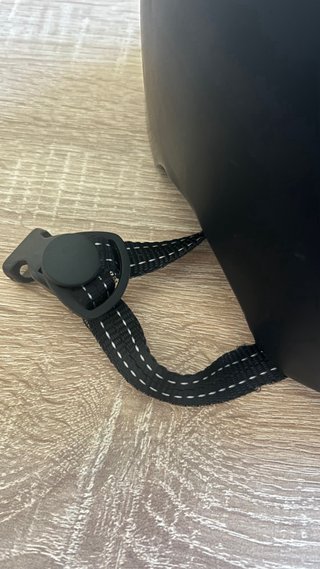 Casco Negro Patinete/Bici con Luz Trasera