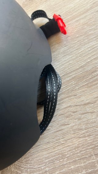 Casco Negro Patinete/Bici con Luz Trasera