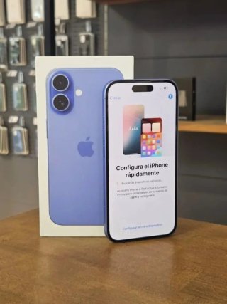 IPHONE 16 128GB BLU BATTERIA 100%
