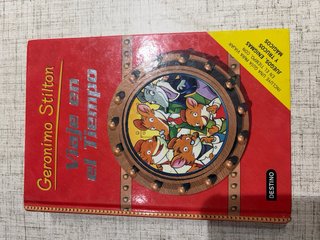 Lote 5 libros Geronimo Stilton