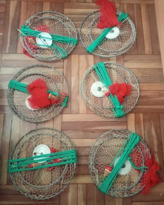 Retel de pesca con señuelo