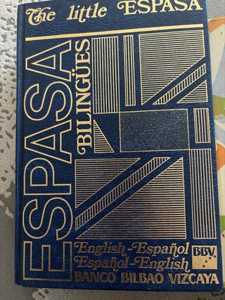 Diccionario inglés español.
