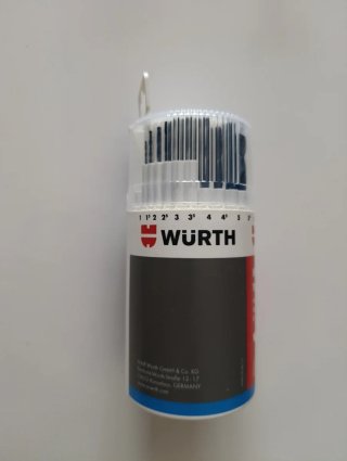 Set Brocas WURTH HSS DIN 338