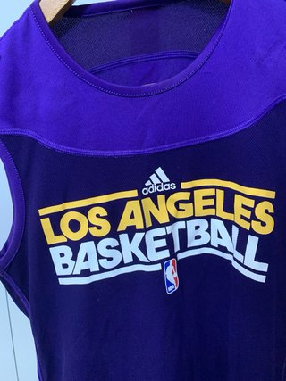 Camiseta Adidas Los Angeles Basketball NBA