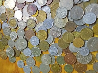 Lote de Monedas Extranjeras