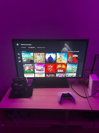 PS5 + Volante Logitech G29 con la palanca + Juegos