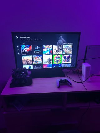 PS5 + Volante Logitech G29 con la palanca + Juegos