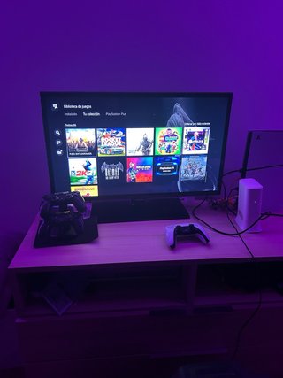 PS5 + Volante Logitech G29 con la palanca + Juegos