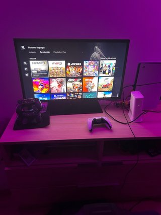 PS5 + Volante Logitech G29 con la palanca + Juegos