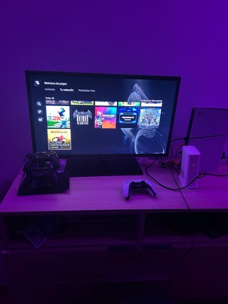 PS5 + Volante Logitech G29 con la palanca + Juegos
