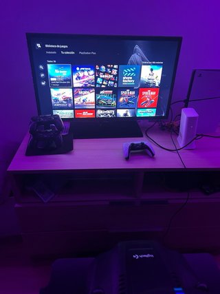 PS5 + Volante Logitech G29 con la palanca + Juegos