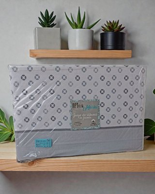 Juego Sábanas Franela Cama 150 100% Algodón