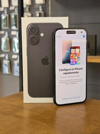 IPHONE 16 256GB NERO BATTERIA 100% - 18 CICLI