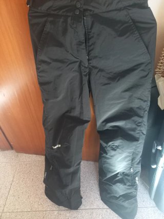 Pantalón de Nieve Quechua Talla 38 Negro