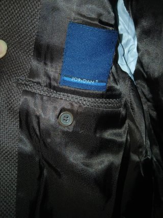 Giacca uomo in lana marrone