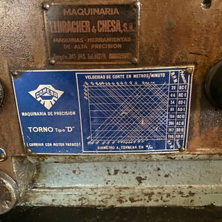 Torno para metal