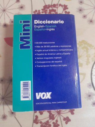 Diccionario inglés-español, español-inglés